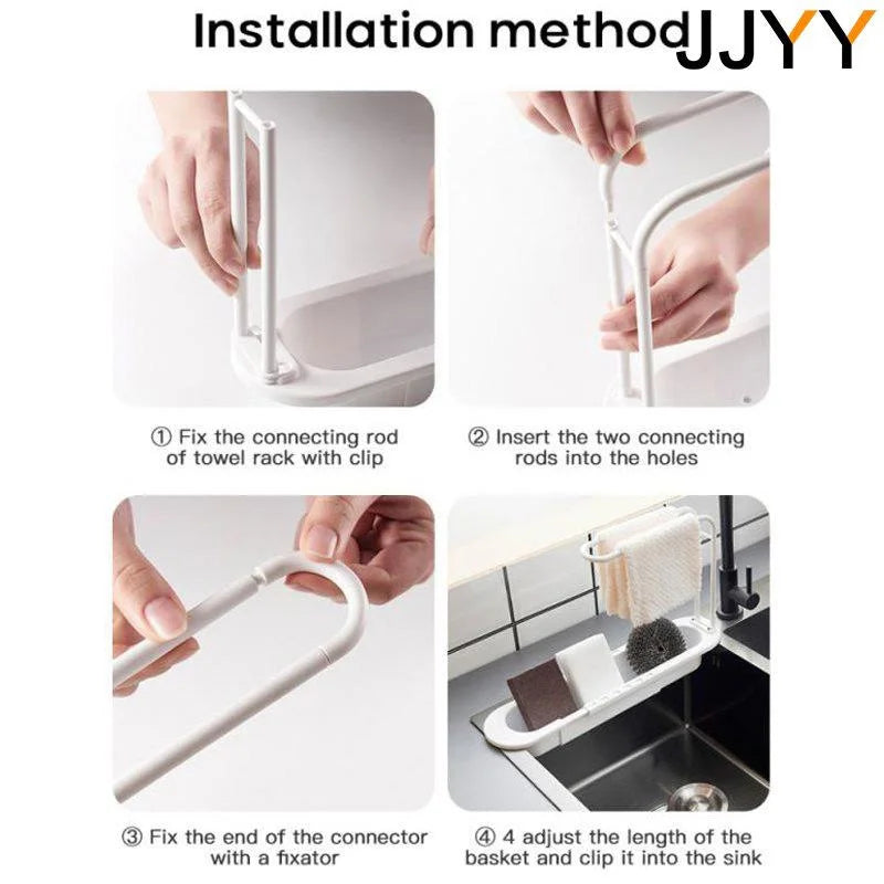 Telescopic Sink Storage Rack