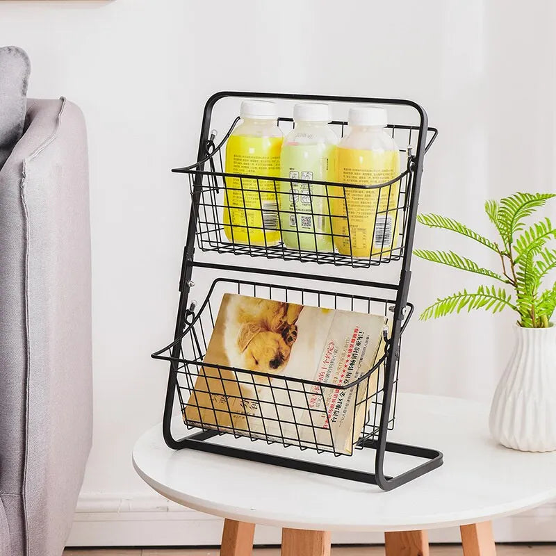 Double Basket Organizer