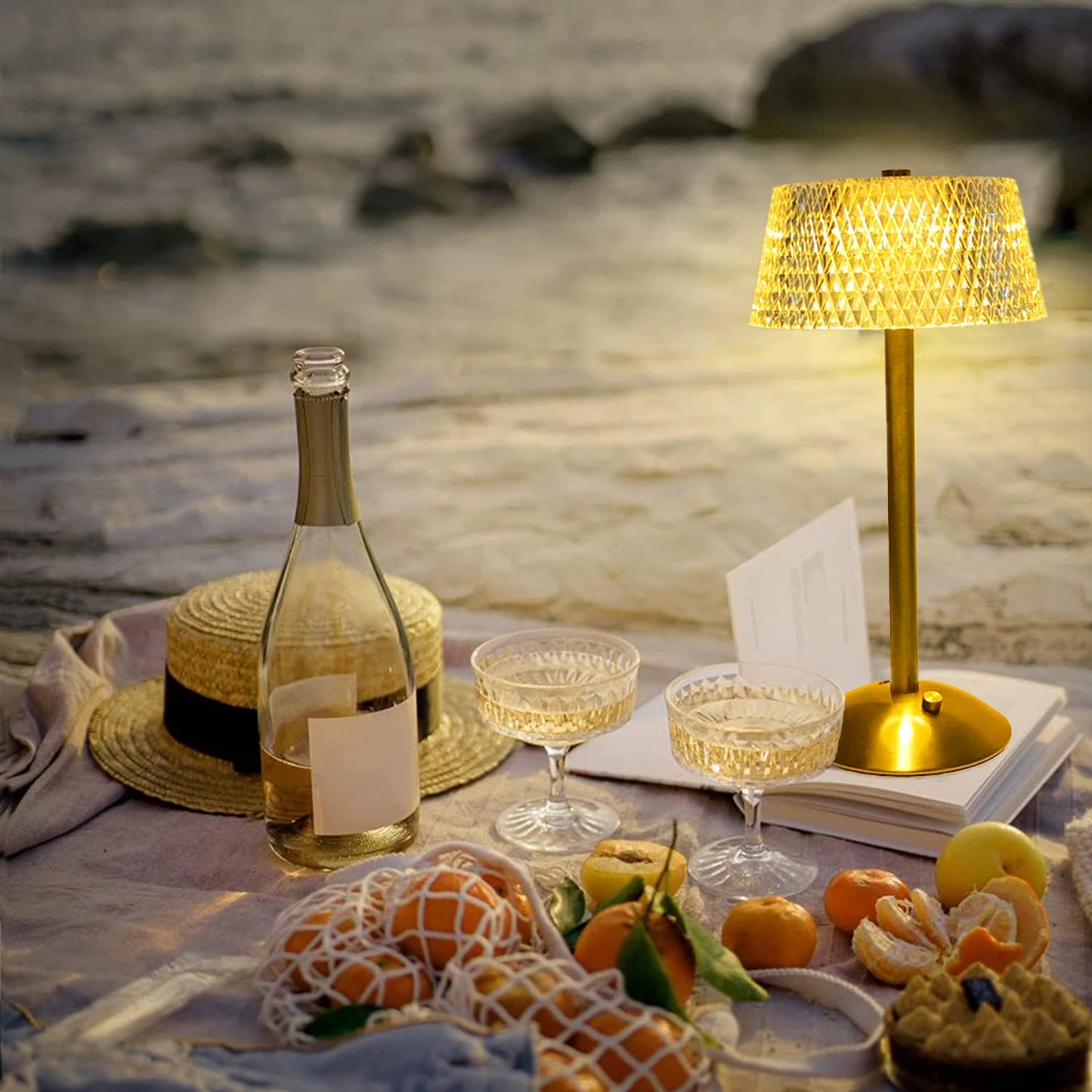 Crystal Table Lamp