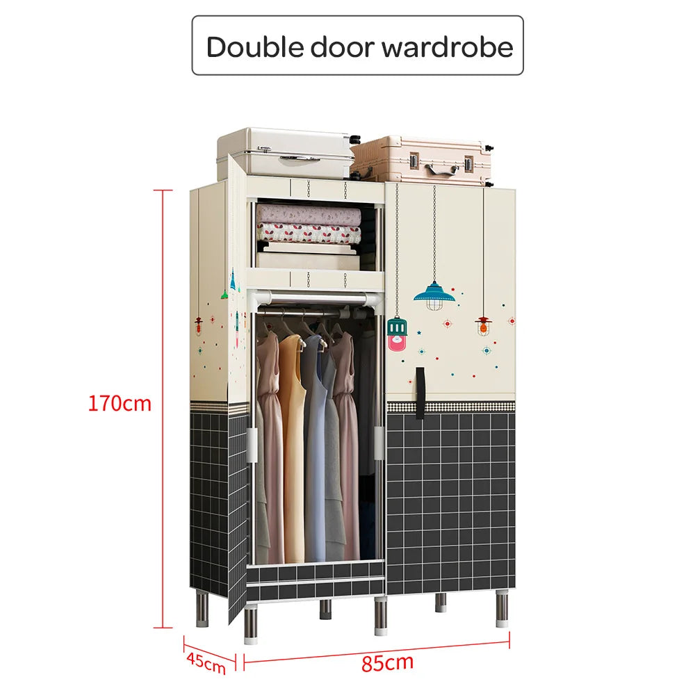 DIY Double Door Wardrobe