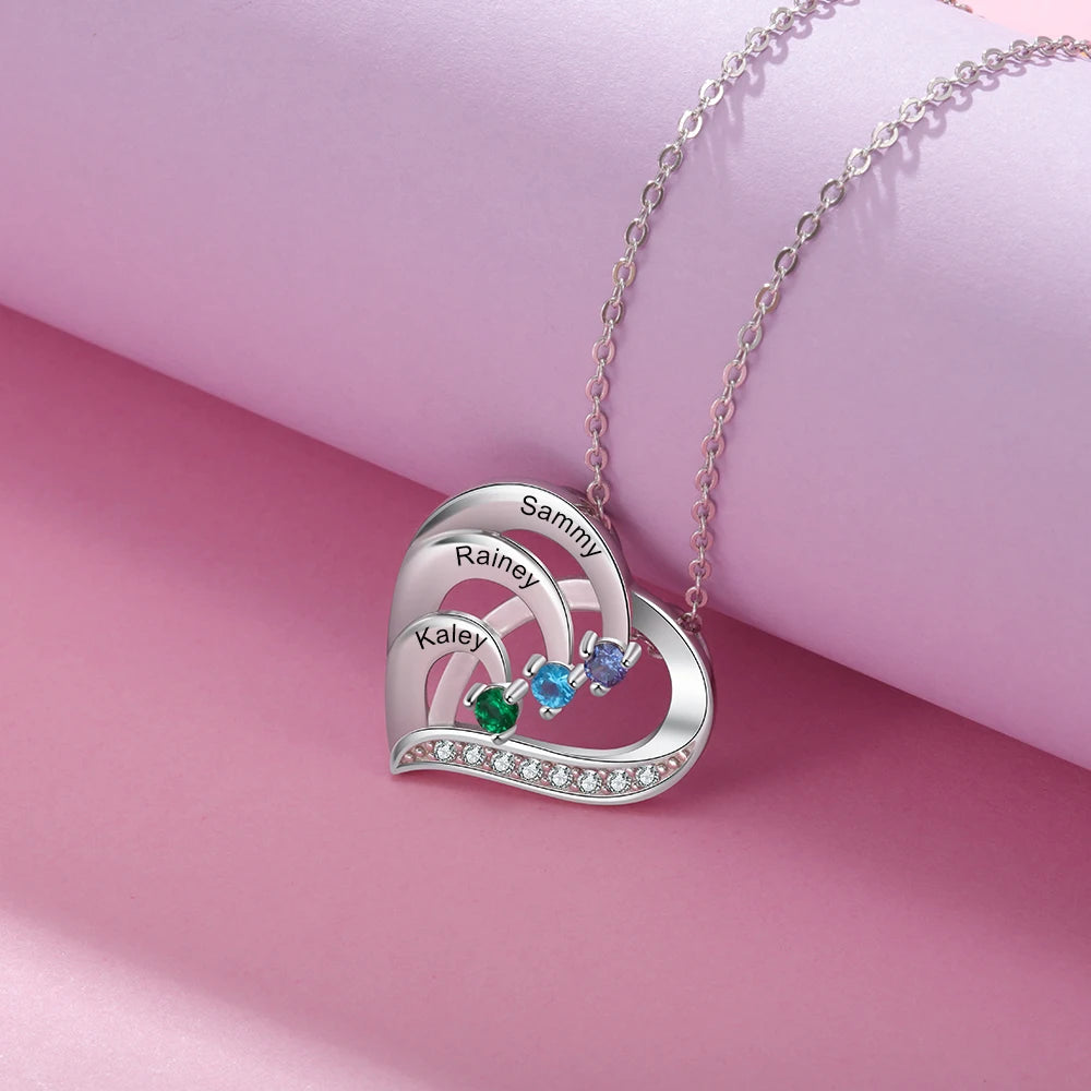 Mother's Heart Necklace