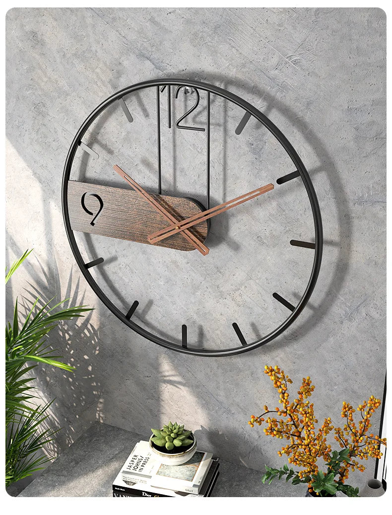 Iron Wall Clock