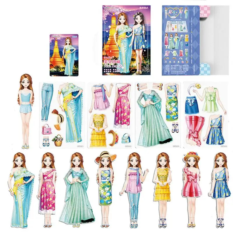 Magnetic Doll Dress Up Kit