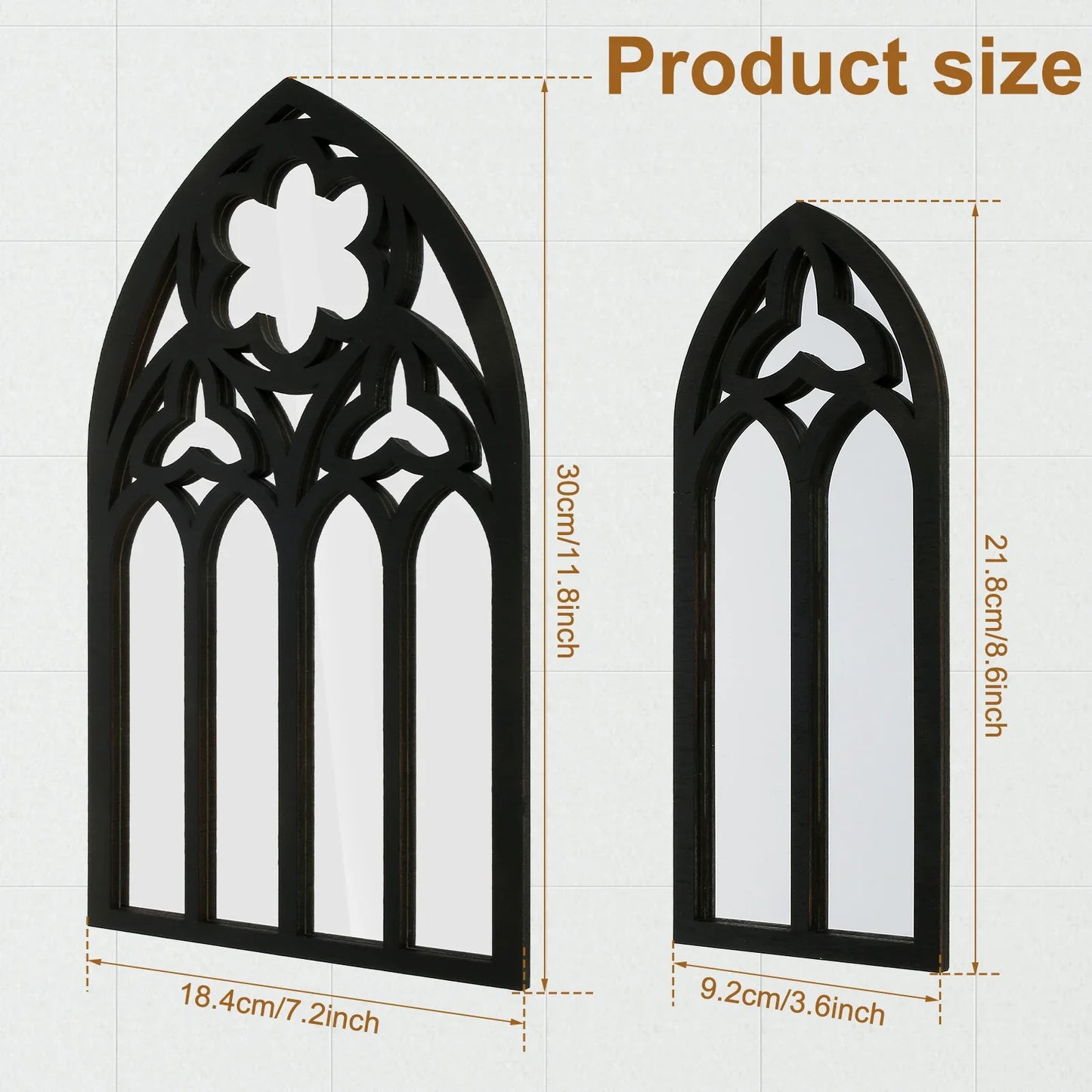 Arched Wall Mirrors