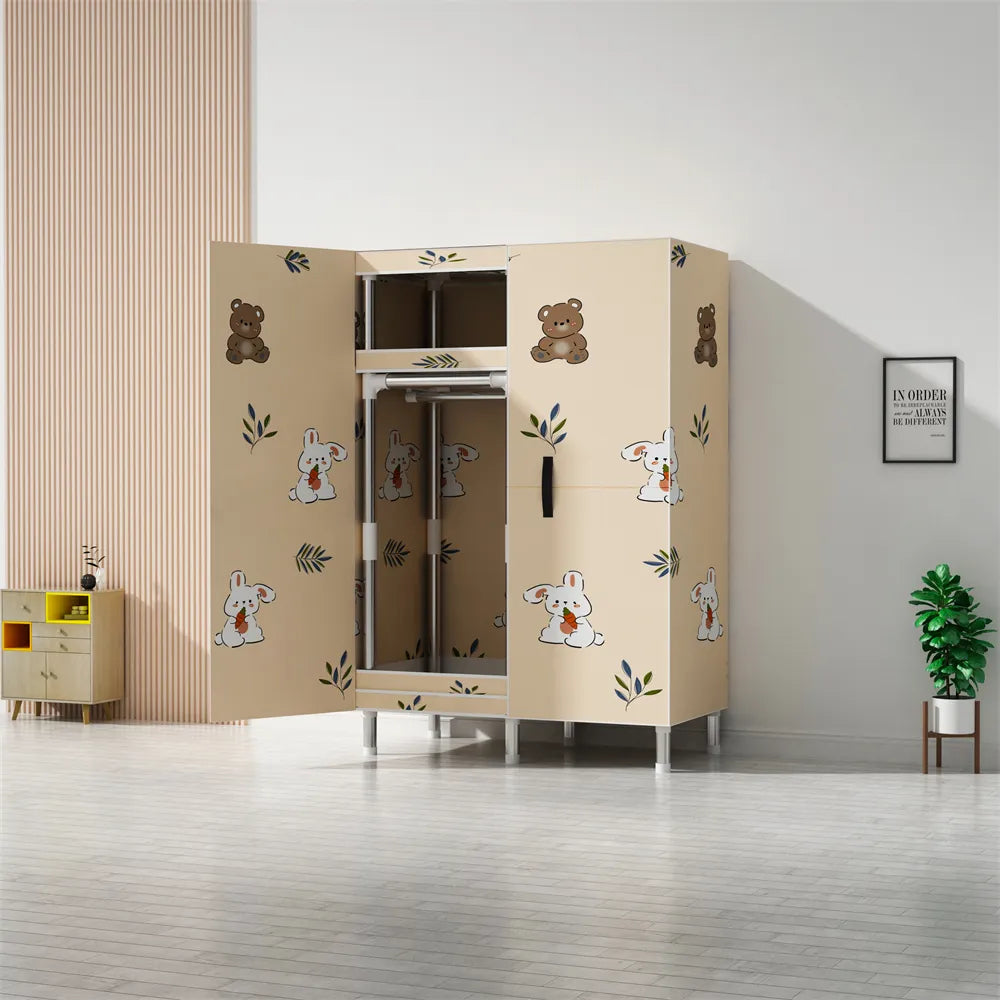 DIY Double Door Wardrobe