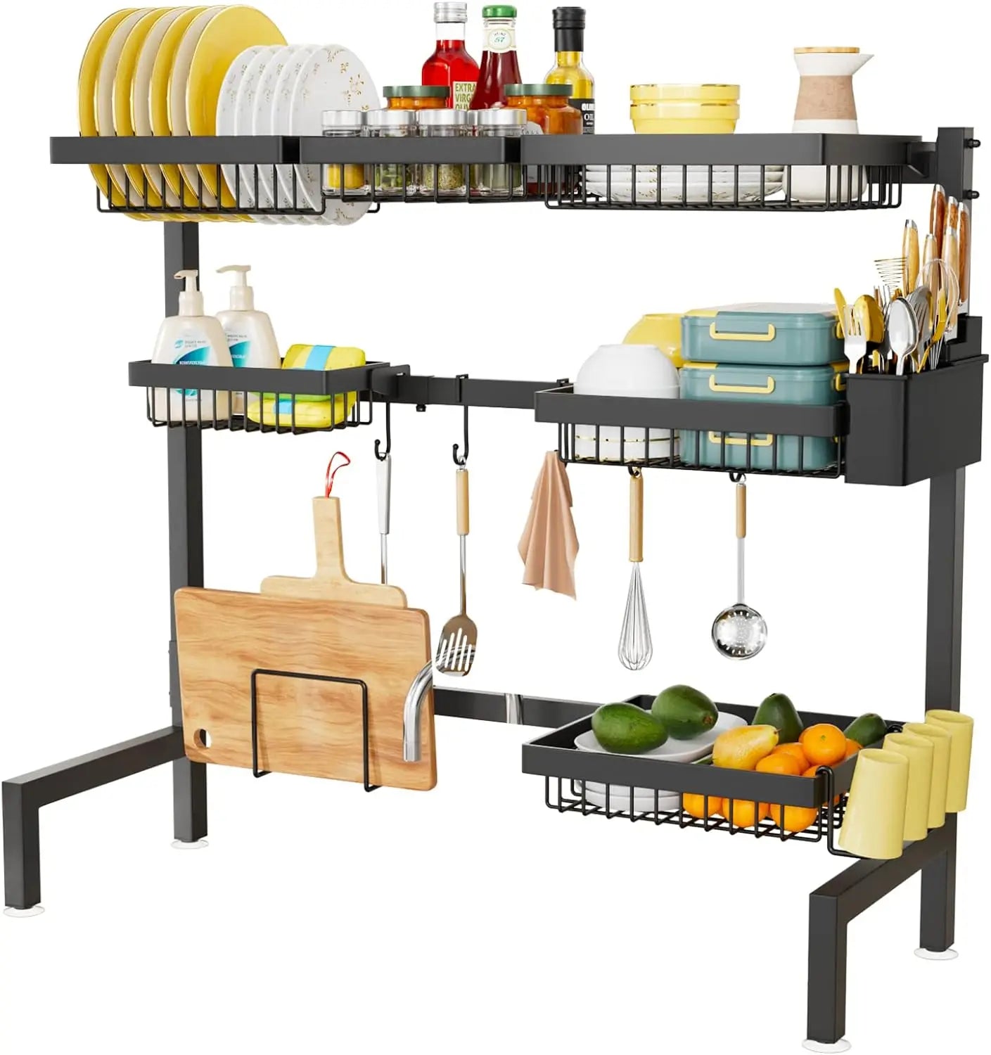 Adjustable Dish Drying Rack