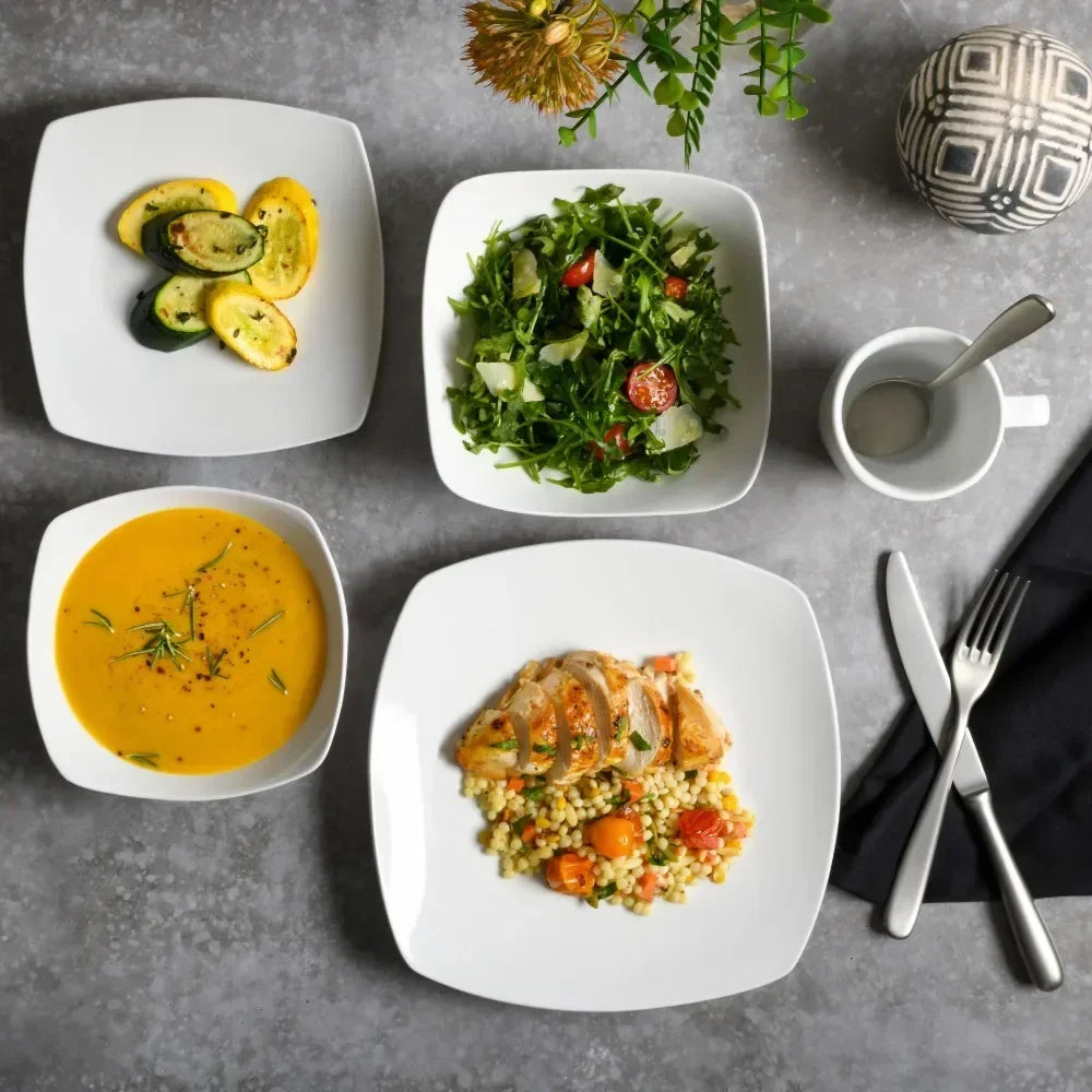 Everyday Square Dinnerware Set