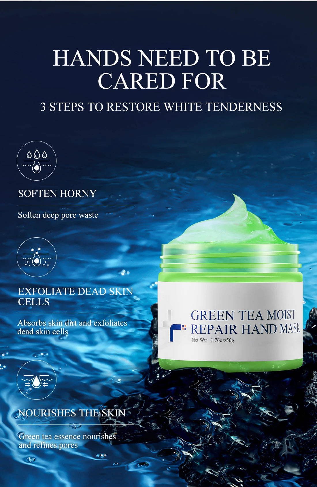 Green Tea Hand Mask