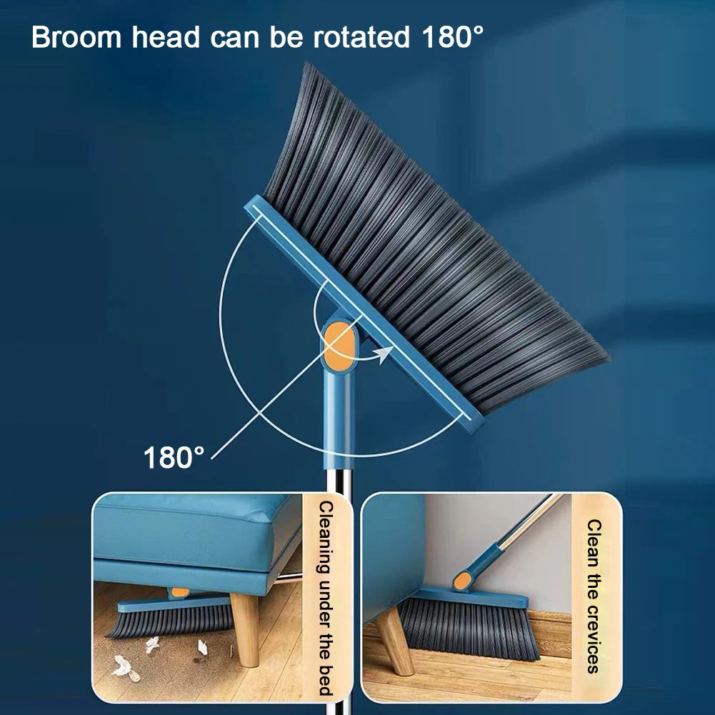 Folding Dustpan & Broom Set