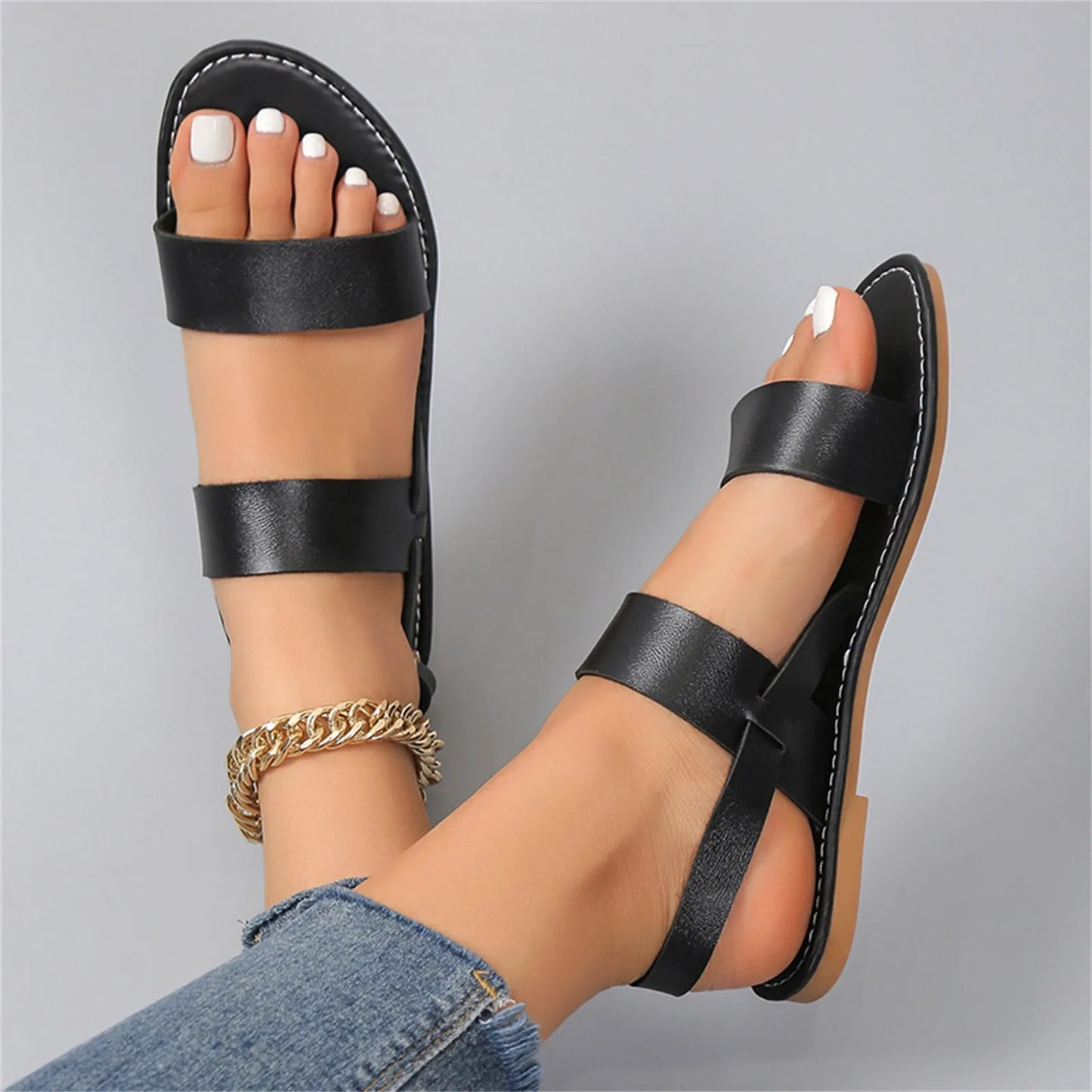 Simple Retro Sandals