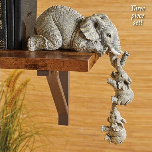 Hanging Baby Elephant Figurines