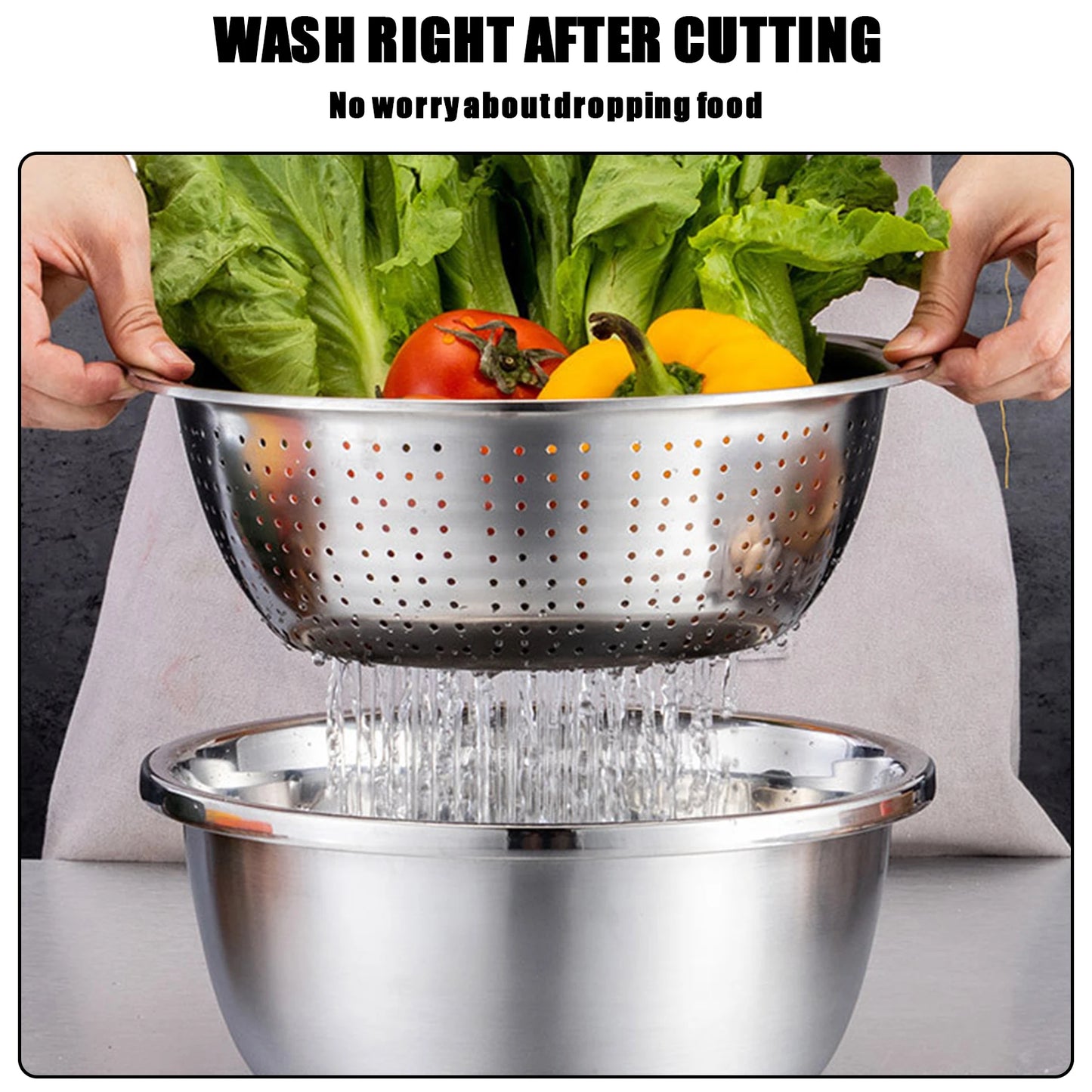 3 Pcs Multi-Functional Food Prepping Set