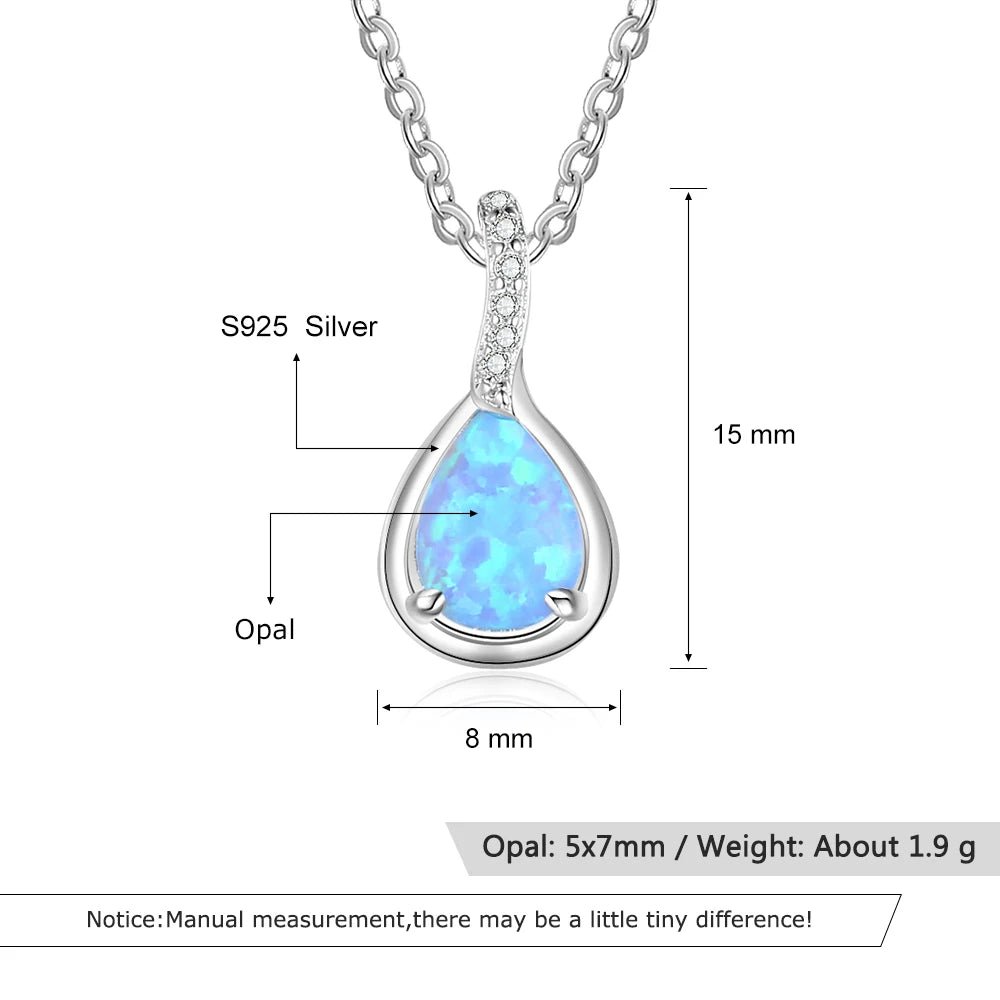 Water Drop Pendant Necklace