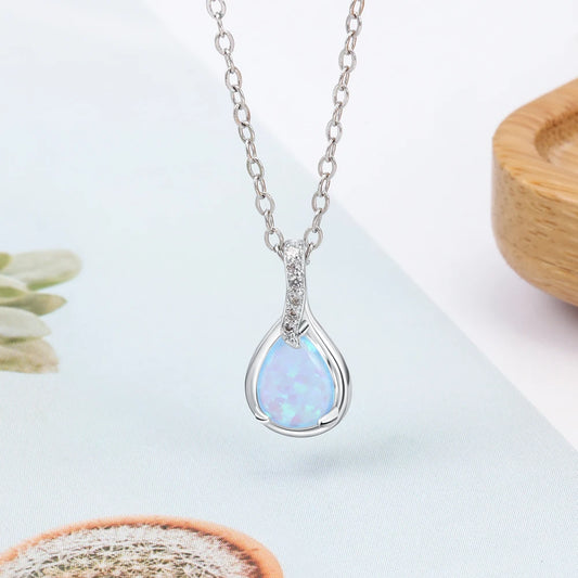 Water Drop Pendant Necklace