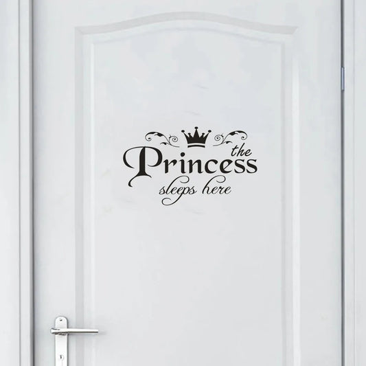 Princess Door Decal