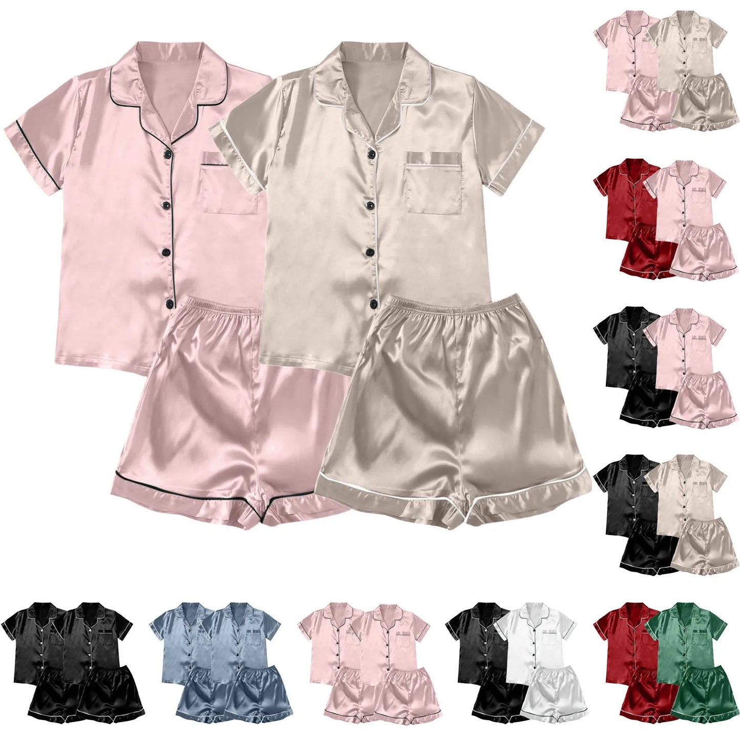 4 PC Women's Pajama Set