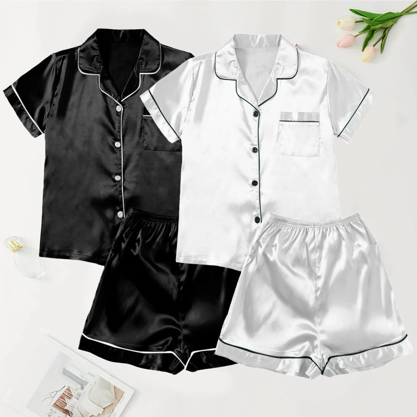 4 PC Women's Pajama Set