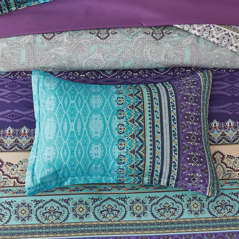 Bohemian Striped Bed in a Bag Set