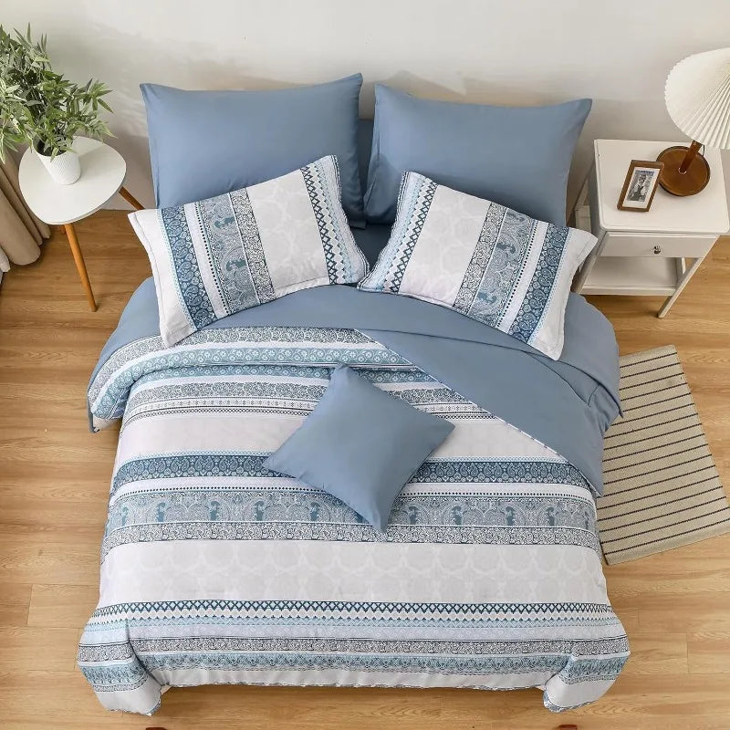 Bohemian Striped Bed in a Bag Set