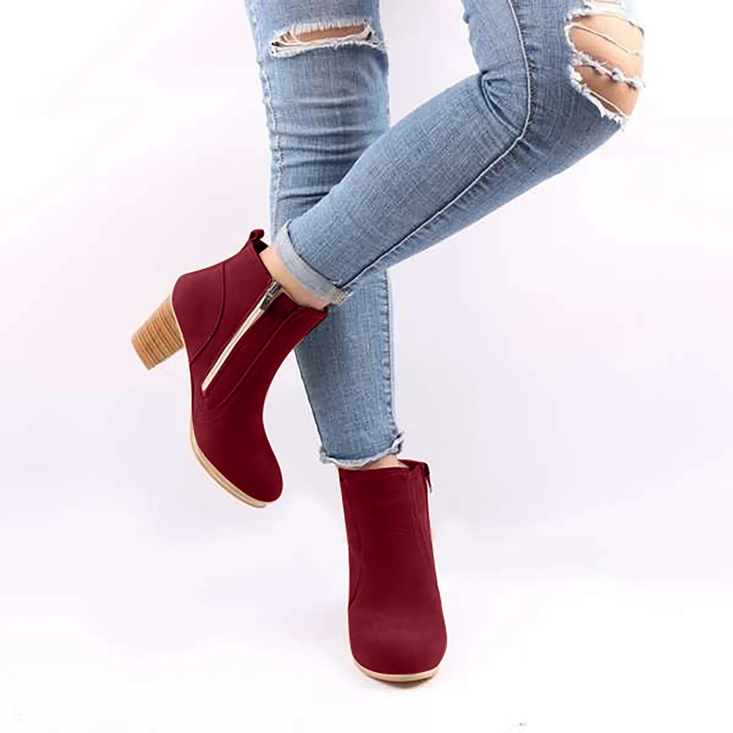 Retro Ankle Boots