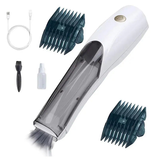 Pet Hair Clippers With Suction