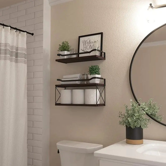 2pcs Wall Mounted Shelves
