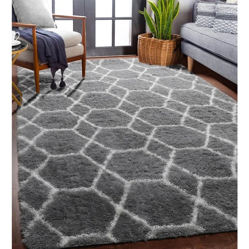 5x8 Geometric Style Area Rug