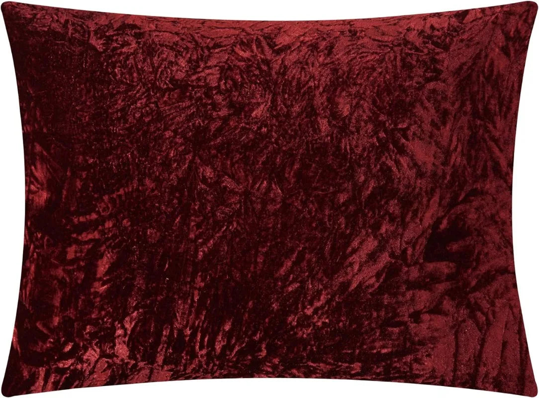 5 PCS Crushed Velvet Comforter Set