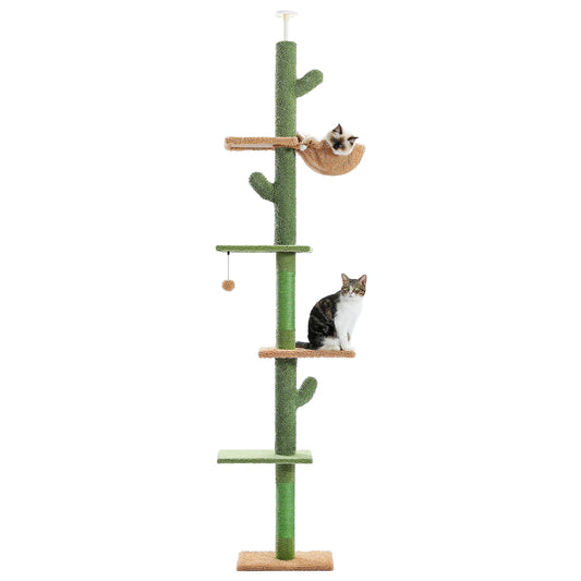 Floor to Ceiling Cactus Cat Tree