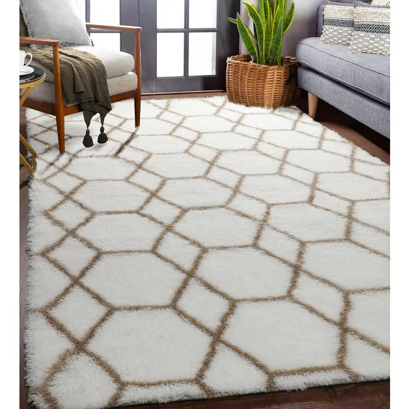 5x8 Geometric Style Area Rug