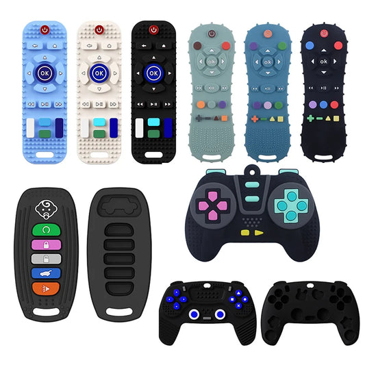 Remote Control Shaped Baby Teether