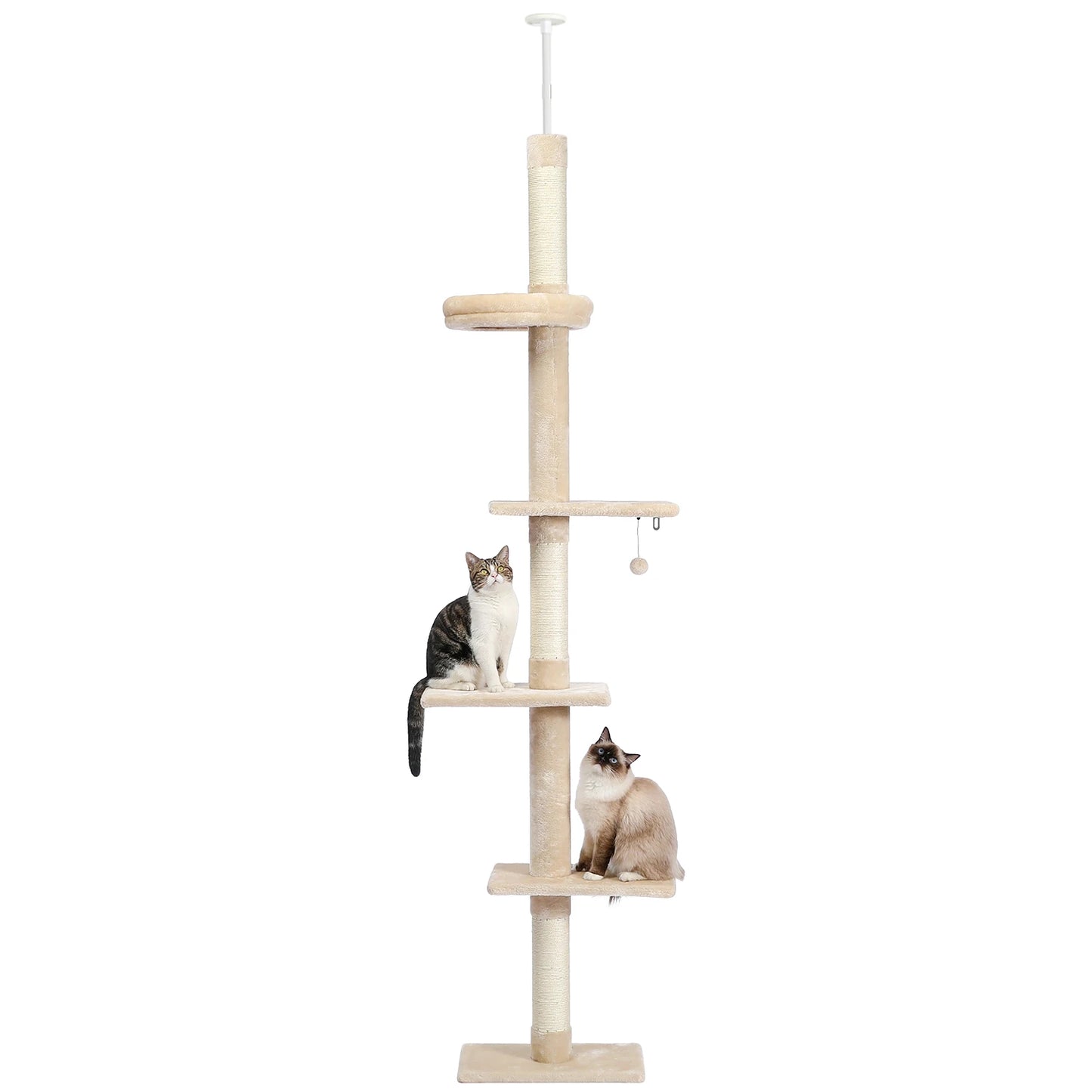 Floor to Ceiling Cactus Cat Tree