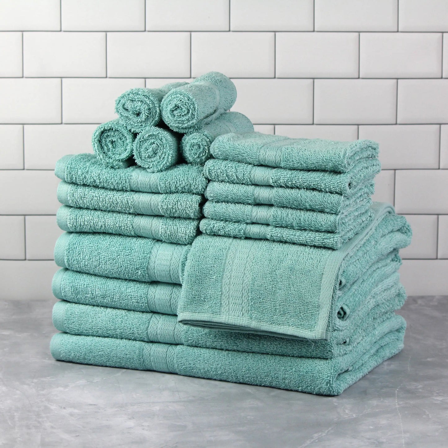 6/10/18-Piece Bath Towel Set