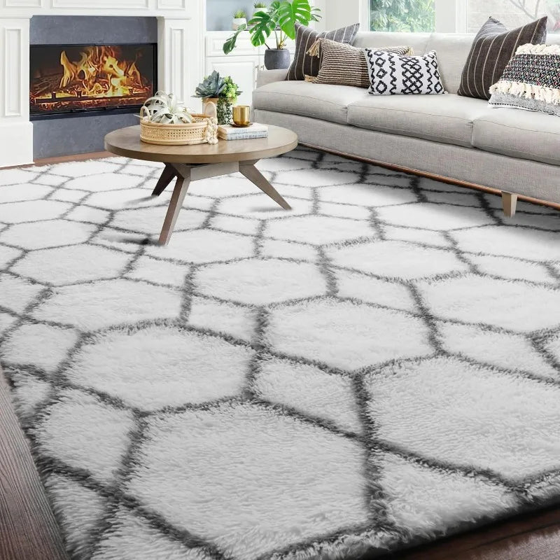 5x8 Geometric Style Area Rug
