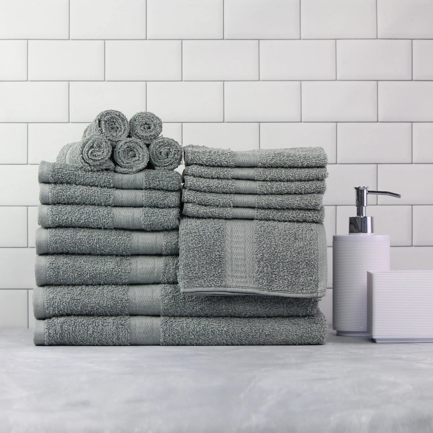 6/10/18-Piece Bath Towel Set