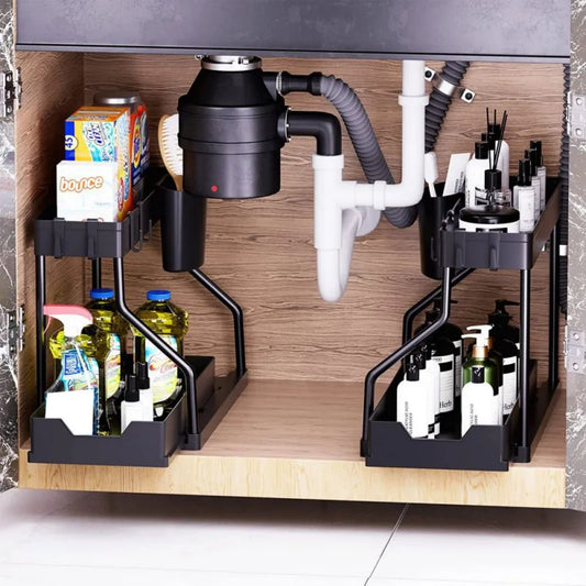 2 Tier Under Sink Organizer