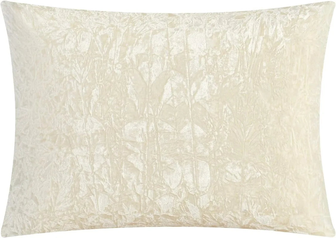 5 PCS Crushed Velvet Comforter Set