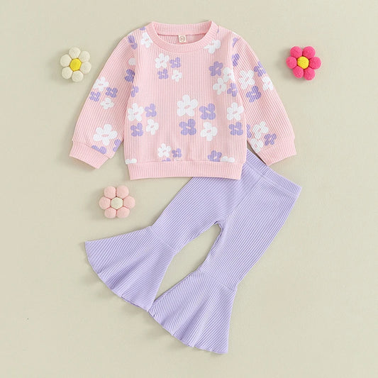 Girls 2PC Floral Outfit